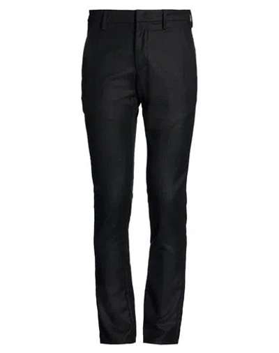 Dondup Man Pants Charcoal Size 30 Virgin Wool, Elastane In Black
