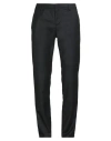 Dondup Man Pants Charcoal Size 32 Virgin Wool, Elastane In Black