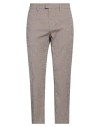 Dondup Man Pants Chocolate Brown Size 30 Cotton, Elastane In Brown