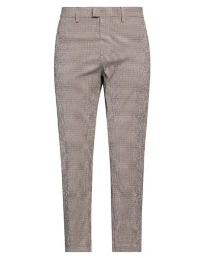 Dondup Man Pants Chocolate Brown Size 30 Cotton, Elastane
