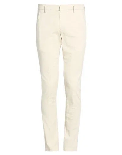 Dondup Man Pants Beige Size 30 Cotton, Cashmere, Elastane