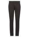 Dondup Man Pants Dark Brown Size 30 Cotton, Elastane