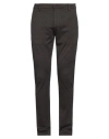 Dondup Man Pants Dark Brown Size 33 Viscose, Polyamide, Elastane