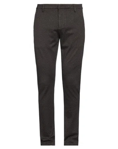 Dondup Man Pants Dark Brown Size 33 Viscose, Polyamide, Elastane