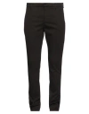 Dondup Man Pants Dark Brown Size 35 Modal, Cotton, Elastane