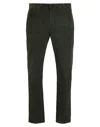 Dondup Man Pants Dark Green Size 36 Cotton, Elastane