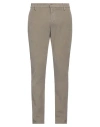 Dondup Mens Beige Cotton Pants In Grey