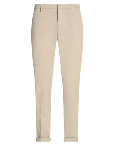 Dondup Spiritissimo Regular Chino Trousers In Light Gabardine In Grey