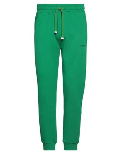Dondup Man Pants Green Size L Cotton