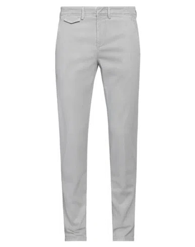 Dondup Man Pants Grey Size 30 Modal, Cotton, Elastane