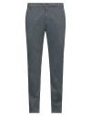 Dondup Man Pants Grey Size 30 Cotton, Elastane