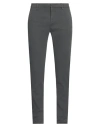 Dondup Man Pants Grey Size 31 Cotton, Elastane In Gray