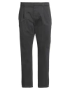 Dondup Man Pants Grey Size 32 Cotton, Elastane In Black