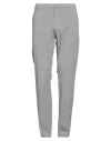 Dondup Man Pants Grey Size 33 Cotton, Elastane In Grey