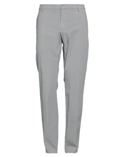 DONDUP DONDUP MAN PANTS GREY SIZE 33 COTTON, ELASTANE