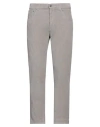 Dondup Man Pants Grey Size 33 Cotton, Elastane In Gray