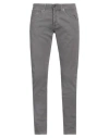 Dondup Man Pants Grey Size 31 Cotton, Elastane