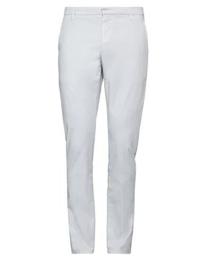 DONDUP DONDUP MAN PANTS GREY SIZE 35 COTTON, POLYESTER, ELASTANE