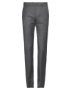 Dondup Man Pants Grey Size 33 Virgin Wool, Elastane In Grey