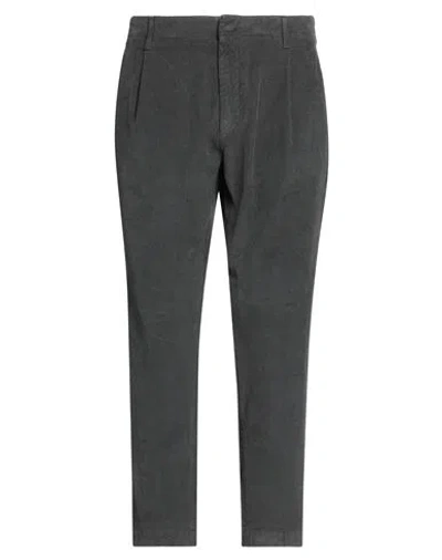 Dondup Man Pants Grey Size 34 Cotton, Elastane
