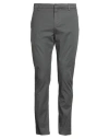 Dondup Man Pants Grey Size 34 Cotton, Lyocell, Elastane