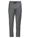 Dondup Man Pants Grey Size 34 Virgin Wool, Elastane In Gray