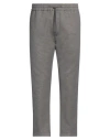 Dondup Man Pants Grey Size 35 Cotton In Grey