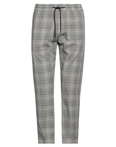 Dondup Man Pants Grey Size 35 Cotton, Polyamide, Elastane