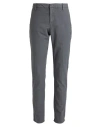 Dondup Man Pants Grey Size 35 Cotton, Polyester, Elastane In Grey