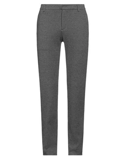 Dondup Man Pants Grey Size 35 Polyester, Viscose, Polyamide, Elastane In Gray