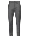 Dondup Man Pants Grey Size 33 Virgin Wool, Elastane