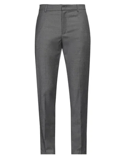 DONDUP DONDUP MAN PANTS GREY SIZE 35 VIRGIN WOOL, ELASTANE