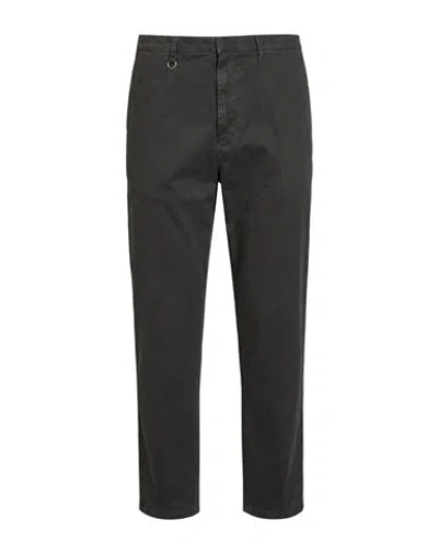 Dondup Man Pants Grey Size 36 Cotton, Elastane