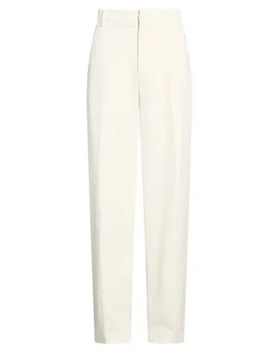 Dondup Man Pants Ivory Size 29 Cotton, Eco Polyester In White