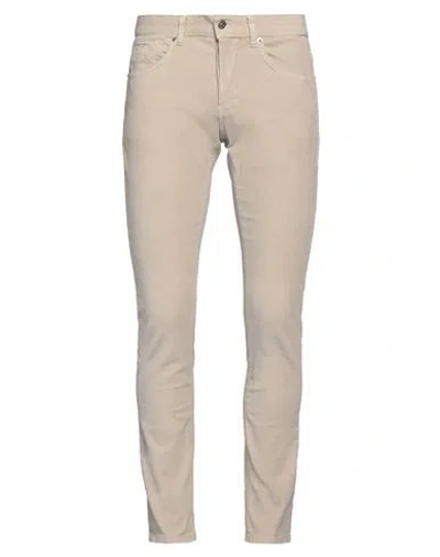 Dondup Man Pants Ivory Size 32 Cotton, Elastane In White