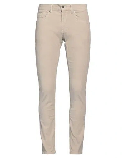 DONDUP DONDUP MAN PANTS IVORY SIZE 31 COTTON, ELASTANE
