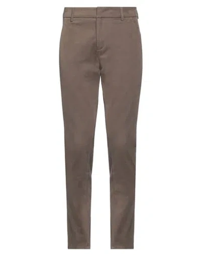 DONDUP DONDUP MAN PANTS KHAKI SIZE 31 COTTON, ELASTANE