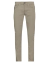 Dondup Man Pants Khaki Size 32 Cotton, Elastane In Beige