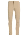Dondup Man Pants Khaki Size 33 Polyamide, Elastane In Brown