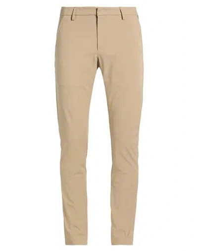 Dondup Man Pants Khaki Size 33 Polyamide, Elastane In Brown