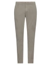Dondup Man Pants Khaki Size 35 Cotton, Elastane In Gray