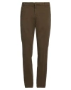 Dondup Man Pants Khaki Size 32 Modal, Cotton, Elastane In Beige