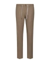 Dondup Man Pants Khaki Size 38 Cotton, Elastane In Beige