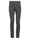Dondup Man Pants Lead Size 29 Cotton, Elastane In Grey