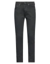 Dondup Man Pants Lead Size 30 Cotton, Elastane In Grey