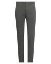 Dondup Man Pants Lead Size 31 Modal, Cotton, Elastane In Grey