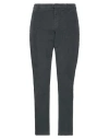 Dondup Man Pants Lead Size 33 Cotton, Elastane In Grey