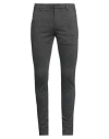 Dondup Man Pants Lead Size 34 Viscose, Polyamide, Elastane In Grey