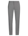 Dondup Man Pants Lead Size 35 Cotton, Lyocell, Elastane In Grey