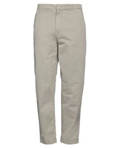 Dondup Man Pants Light Brown Size 34 Cotton, Elastane In Beige